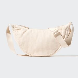 Uniqlo Corduroy Round Shoulder Bag